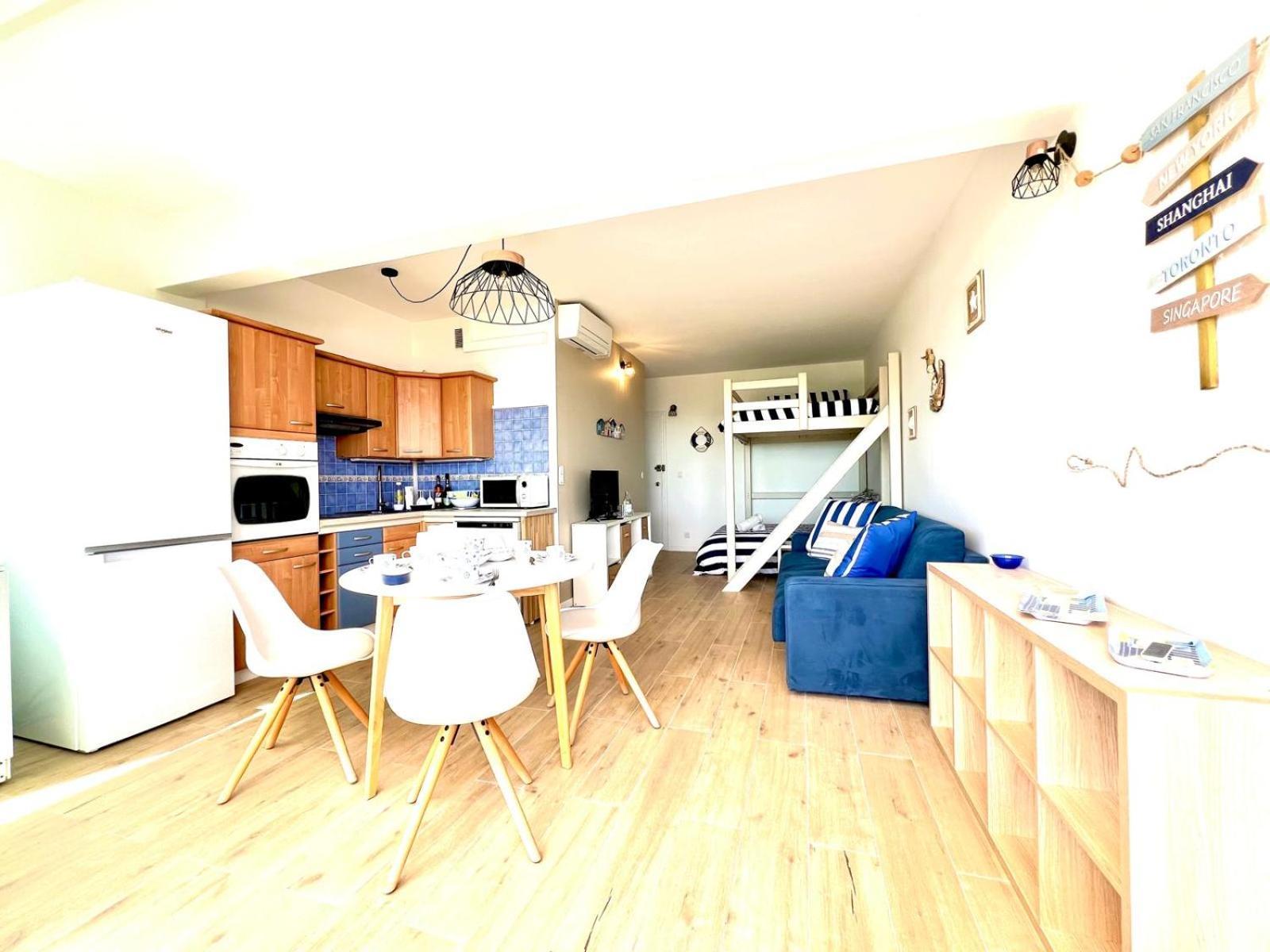 Studio Eclat Marine 3 Etoiles - Vue Mer - Parking-Clim-Plage A 20 Metres - Capitalchic Services Saint-Aygulf Fréjus Exterior foto