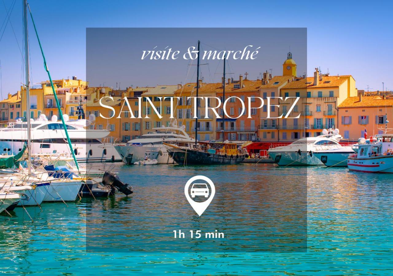 Studio Eclat Marine 3 Etoiles - Vue Mer - Parking-Clim-Plage A 20 Metres - Capitalchic Services Saint-Aygulf Fréjus Exterior foto
